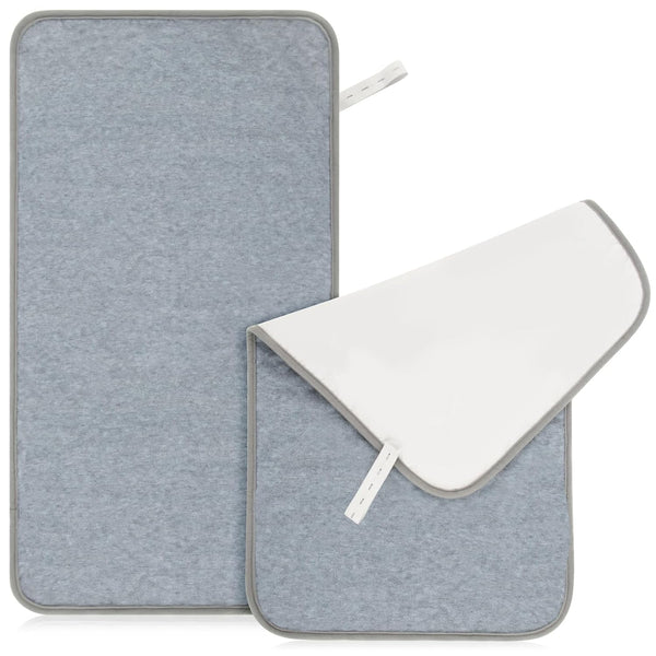 RAINFLOW Portable Changing Pads - Changing Table Liner,2 Pack Reusable Changing Pad Cover