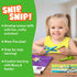 3, 4, 5, 6, 7 Skillmatics Scissor Skills Activity Book - Snip Snip Bluey, Preschool Cutting & Creative Activities, Felt