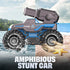 1:16 4WD 6-12 BEZGAR Monster Truck Toys Remote Control Car Amphibious RC Cars Pickup Boat with Shooting Water Gun