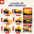 28 3-5, TOY Life PCS Construction Toys for boy Age Small Construction Vehicles, Sandbox Toy for Boys, Small