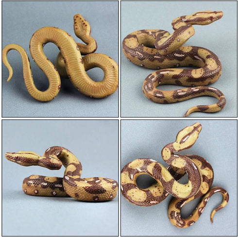 Amosfun Realistic Fake Snakes Toy, Scary Snake Figure for Halloween Decoration Props and Pranks