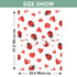 Mazeann Red Ladybug Heart Car Seat Cover Baby Breathable Soft Infant Carseat Covers Canopies Babies Carrier Covers
