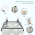 Maliton Hanging Diaper Caddy Organizer, Diaper Stacker for Changing Table, Crib, or Wall Nursery Organization