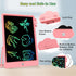 LCD Writing Tablet for Kids, 12.9 Inch Colorful Doodle Board, Erasable Drawing Pad for Boys and Girls 3-8 Years