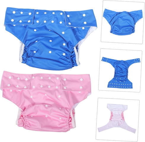Comfortable Leak-Proof Adult Cloth Diapers for Men