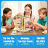 Trozihn 3D Ultimate Wooden Tic Tac Toe Board Game Classic XO Strategy Game for Kids & Adults, Fun Family Table Games
