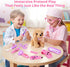 Set 3 4 5 6 Meland Toy Doctor Kit for Girls, Pretend Play Toy Doctor with Dog , Carrying Bag, Stethoscope & Dress Up