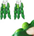 Acerich 6 Pack Edamame Keychain Fidget Toys - Squeeze-a-Bean Puchi Puti Mugen Keyring Gift