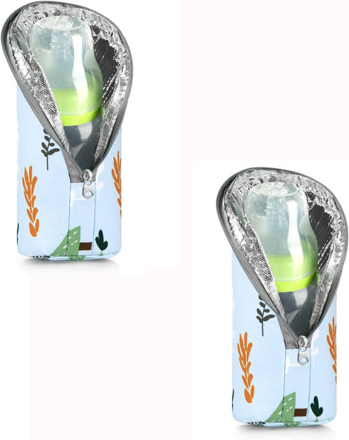 Accmor Baby Bottle Tote Bags, Insulated Breastmilk Cooler Bag, Nursing Bottle Warmer