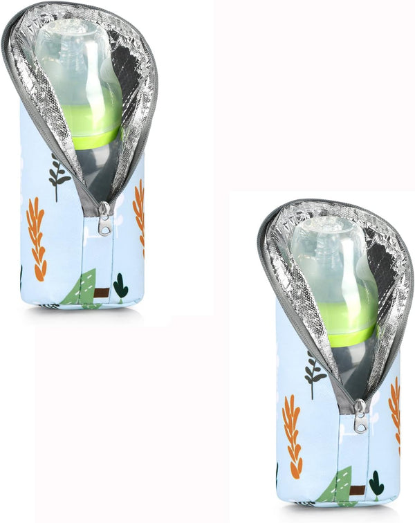 Accmor Baby Bottle Tote Bags, Insulated Breastmilk Cooler Bag, Nursing Bottle Warmer