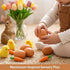 8PCS LovesTown Fake Wooden Eggs, Faux Eggs for Chicken Nesting Box Play Food for Kids Kitchen Easter Crafts