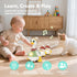 6 8 10 12 Tummy Set 1 Hestiasko Baby Toys Months, Time Duck Toy, Musical Dancing Duck with Lights & Sounds, Crawling