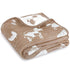BOPRIO Ultra Soft Muslin Baby Blanket 6 Layers Neutral Swaddles Bed Blankets