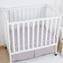 Microfiber 3 Pack Mini Portable Crib Sheets, Comfy Napping Surface for Baby, Fits 24" x 38", Green + Light Grey + White