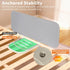 PlentiVive 48" Travel Bed Rails for Toddlers with Motion Sensor Light, Foldable Toddler Bed Rail Extra Long Safety