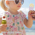 Wooden Ice Cream Toy Set, Pretend Play Food Toys, Ice Cream Counter for Kids, Kitchen Accessories for Toddlers