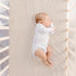 (28"x52", Makemake Organics GOTS Certified Organic Cotton Fitted Crib Sheet Soft Breathable Taupe)