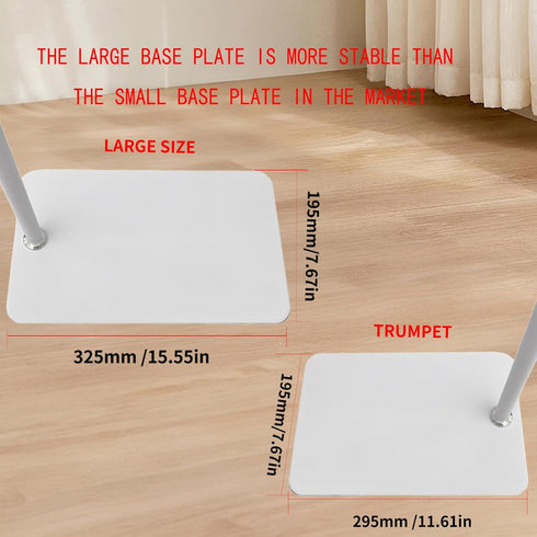 NVRTTRR 35 66 inch 1/4 (170CM+zj) Baby Monitor Floor Stand, or Adjustable Height, Flexible Gooseneck Mount with Screw