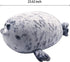 Pineapple Chubby Blob Seal Plush Pillow, Cute Stuffed Animal Seal Plushie Toy, Large (23.6 inch)