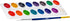 Prang Washable Semi-Moist 16 Classic Colors, 1 Brush, 41% More Paint
