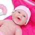 10 Set 13" 2+, Piece Deluxe Diaper Bag Gift | Feat. Realistic Smiling Baby Newborn Doll | La Newborn - JC Toys | All