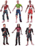 6 Pcs Zombie Dolls Action Figures, Walking Dead Toys for Halloween Party Decorations, Gifts for Kids