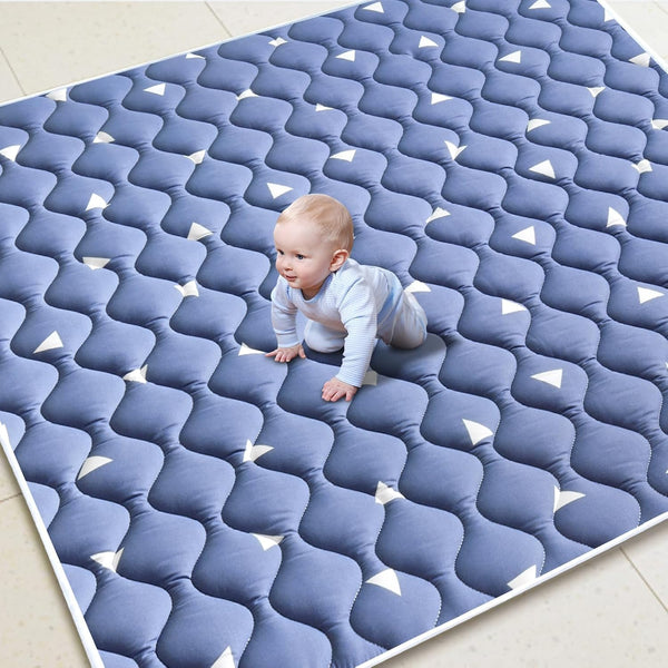 Baby Play Mat, 59x59 Inch Thicker and Larger Non-Slip Cushioning Foam Playmats