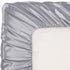 Pro Goleem Satin Soft Crib Sheet for Babies with Sensitive Hair, Gray Unisex Fitted Sheet 52’’x28’’x8’’