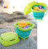 Egashow 8 Playset, 2 1 PCS Kids Foldable Pail Seabeach Sand Toys Sensory Portable Sandbox Digging Toys Including