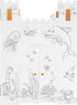 Easy Playhouse Sand Castle, Kids Art & Craft for Indoor & Outdoor Fun, Decorate & Personalize Cardboard