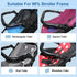 Kisangel Replacement Stroller Bumper Bar Universal Adjustable Detachable Baby Stroller Handle Armrest Crossbar