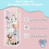 TOLIYY 58" Stuffed Animal Storage Zoo, Tall PVC Tube Stuffed Animal Cage, Extra Large Standing Stuffed Animal