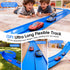 SENVIA 15 3+, 1/64th Flexible Ft Race Track for Kids Age Rolls Up Portable Car Track Compatible with Diecast Cars, Long