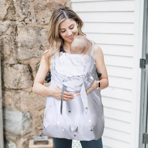 Orzbow All-Season Baby Carrier Cover | Universal, Waterproof & Windproof Infant Carrier Cover with Rain and Sun Hood