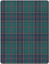 Cozy 28x52 inch Kigai Red Blue Green Plaid Crib Sheet for Boys and Girls Jersey Knit Fitted Baby Sheet for Standard