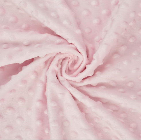 Citihomy 30x40Inch Baby Blanket for Girls Butterfly Pink Minky Super Soft Double Layer Receiving Blanket with Dotted