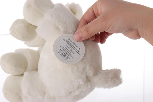Apricot Lamb Toys Plush Cream Lamb Sheep Stuffed Animal with Fluffy Soft Ears (8 Inches, Cream Lamb)
