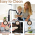 8 Set, 6+ Baby Led Weaning Supplies, Piece BPA-Free Silicone Feeding Silicone Suction Bowl, Forks & Spoons, Bib & Cup