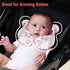 KAKIBLIN Baby Neck Pillow, Upgraded Baby Support Pillow,Babies Head Pillow,Neck Support Pillow for for Car Seat