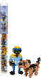 PLUS PLUS Police Officer - 70 Piece Mini Maker Tube Construction Building STEM/STEAM Toy for Kids
