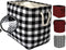 Large Rectangular Decorative Storage Bins - Foldable Laundry Hamper Baskets with Rope Handles for Blankets, Toys
