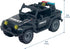 Toysvill SWAT Military Police Building Block Set for Kids, SUV + Soldiers Minifigures (24 PCS) with Weapons