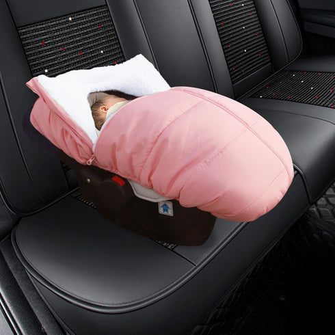 Fairy Baby Winter Car Seat Cover for Babies Carseat Waterproof, Warm Car Seat Cover Baby Universal Winter Cover
