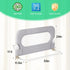 Folding Toddler Bed Rails for Crib, Safety Toddler Bed Guard Rail with Reinforced Anchor Safety System