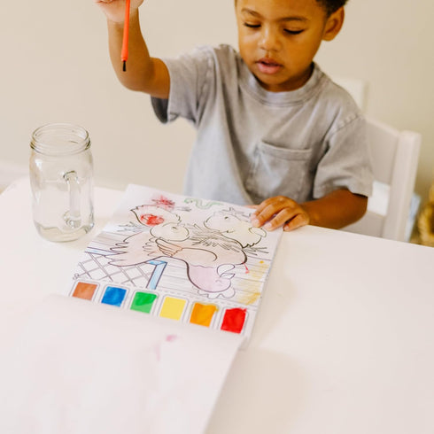 Melissa & Doug Paint With Water - Farm Animals, 20 Perforated Pages