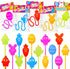 Easter Bulk Party Favors Egg Hunt Supplies for Toddler 200 Pack,Non Candy