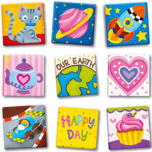 4M Magnetic Mini Tile Art DIY Kit for Boys & Girls Ages 8+