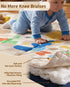 50x50 Inches Baby Play Mat, Foldable Play Mats for Floor, Crawling Mat for Playpen with Anti-Slip Bottom, Machine