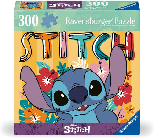 Ravensburger Stitch 300 Piece Jigsaw Puzzle for Kids - Every Piece is Unique, Pieces Fit Together Perfectly