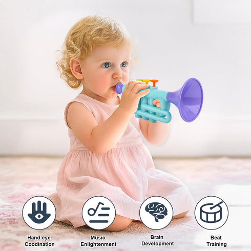 2 3 5 1 2-4 18+ Musical Toys for Year Old Boy Girl Birthday Gifts, in Montessori Musical Instruments for Toddlers